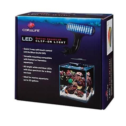 Coralife Marine Aquarium LED Clip-On Light