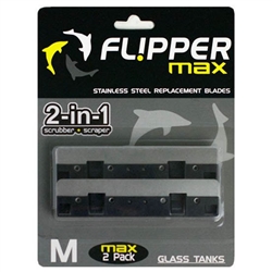 Flipper Max Stainless Steel Replacement Blades 2 pack