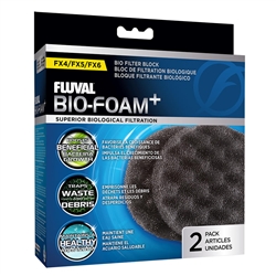 Fluval FX Filter Replacement Bio-Foam Pads 2-Pack (Fluval A239)