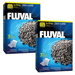 Fluval Zeo-Carb, 6 X 150 grams (Fluval A1490)