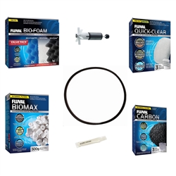 Fluval 106 Canister Filter ANNUAL Maintenance Kit Package