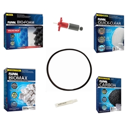 Fluval 107 Canister Filter ANNUAL Maintenance Kit Package