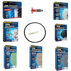 Fluval 107 Canister Filter ANNUAL Maintenance Kit Plus Package