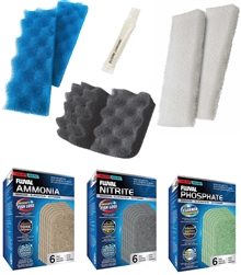 Fluval Bundle of 6 Replacement Media for 306/307 Aquarium Filters Package