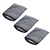 Inland Seas Black Mesh Media Bag w/ Zipper 5.5" x 8" (3 Pack)