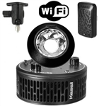 Kessil A360X Tuna Blue LED Light with Narrow Reflector, WiFi Dongle & Mount Package