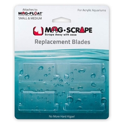 Mag-Float Sm & Med Scraper Replacement Acrylic Blade 4-Pack