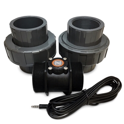 Neptune Systems FS-200 Flow Sensor - 2" w/ Unions