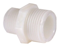 Nylon Nipple 3/4" MPT x 1/2" MPT