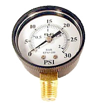 Lifegard Aquatics Replacement AF-94 Pressure Gauge (part# R172045BX)