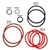 Lifegard Aquatics Pro-MAX 3" Body UV Sterilizer Replacement Rubber Seals and O-Rings