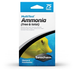 Seachem MultiTest Ammonia (free & total) Test Kit