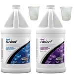 Seachem Fusion 1, Fusion 2, 4 liter & 2X Measuring Cups Package