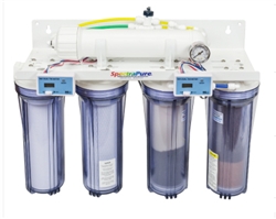 SpectraPure Manual Flush Spectra SelectPlus Reverse Osmosis/Deionization Five-Stage MaxCap 90 GPD System