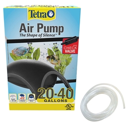 Tetra Air Pump, 20-40 Gallons & Python Airline Tubing Package