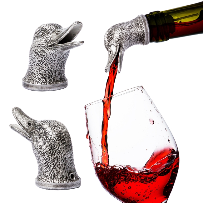 Stainless Steel Duck Wine Pourer and Aerator