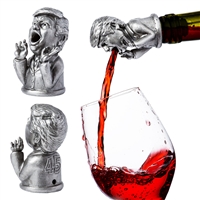 Stainless Steel Presidential Wine Pourer and Aerator