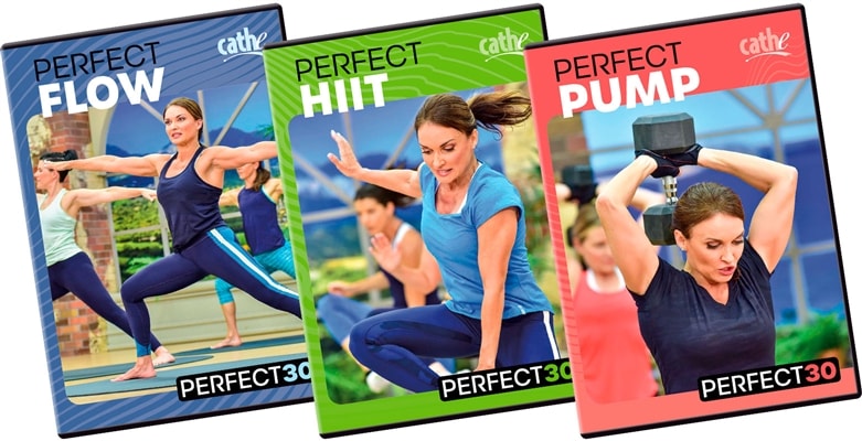 Cathe Friedrich's PERFECT30 Workout DVDs