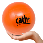 Cathe Friedrich Orange Mini Yoga Exercise Ball