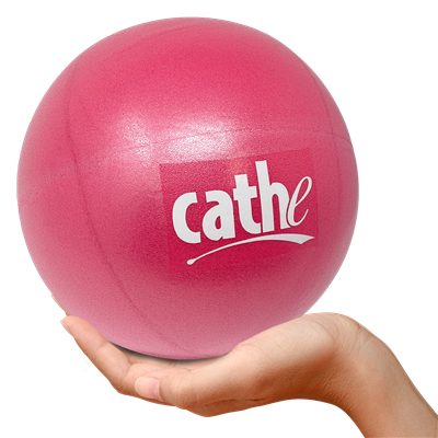 Cathe Friedrich Coral Mini Yoga Exercise Ball