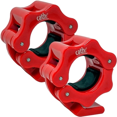 Cathe Quick Release 1 Inch Barbell Collars