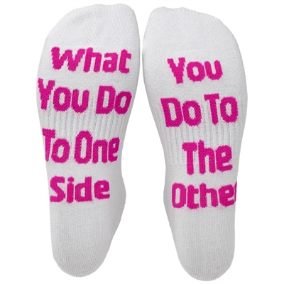 Cathe Says Training Sock -  What You Do To One Side You Do To The Other