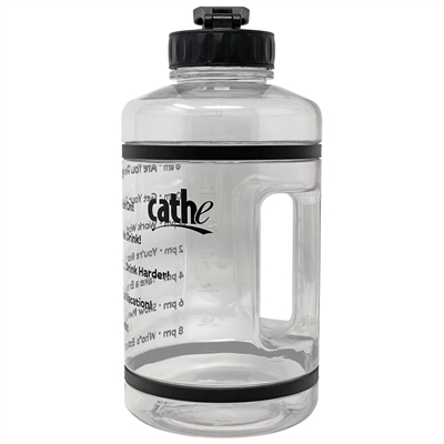 Cathe Half Gallon Motivational Water Bottle