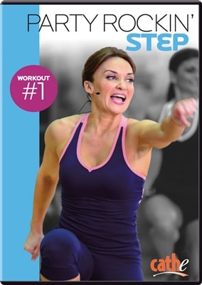 Cathe Friedrich Party Rockin' Step One aerobic step DVD