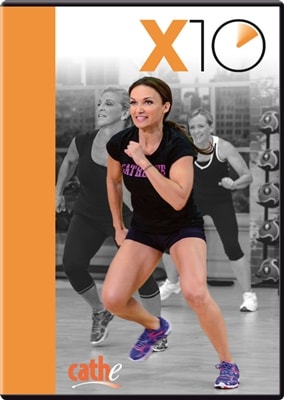 Cathe Friedrich's X10 high intensity short HIIT workouts DVD