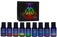 Chakra Essential Oil Blends | 100% pure, certified organic & wildcrafted essential oils | Root chakra, Sacral chakra, solar plexus, heart chakra, throat chakra, third eye, crown | Purify Skin Therapy