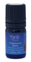 Cinnamon Bark Essential Oil Blend | Certified Pure Organic Essential Oil Blend | Purify Skin Therapy