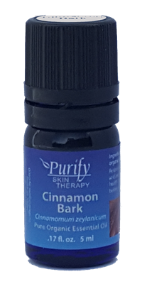 Cinnamon Bark Essential Oil Blend | Certified Pure Organic Essential Oil Blend | Purify Skin Therapy
