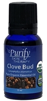 100% Pure Premium Grade, USDA Certified Organic Clove Bud Essential Oil by Purify Skin Therapy
