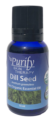 100% Pure Premium Grade, USDA Certified Organic Dill Seed Essential Oil by Purify Skin Therapy