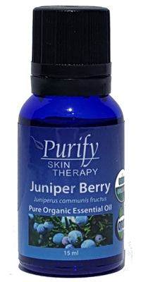 Certified Organic & Wildcrafted Premium Juniper Berry Essential Oil | Purify Skin Therapy