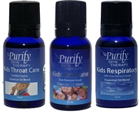 Lavender, Peppermint and Tea Tree Certified Organic & Wildcrafted Premium Oils | Purify Skin Therapy