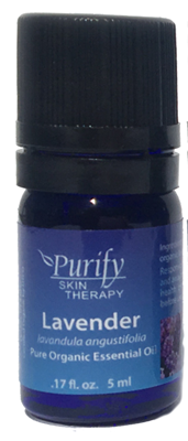 Certified Organic & Wildcrafted Premium Bulgarian Lavender Essential Oil by Purify Skin Therapy
