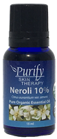 Certified Organic & Wildcrafted Premium Neroli 10% Essential Oil by Purify Skin Therapy