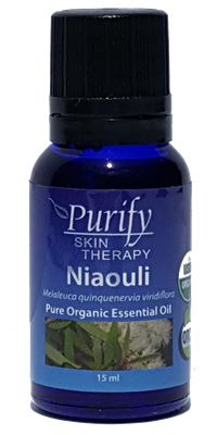 Certified Organic & Wildcrafted Premium Niaouli Essential Oil by Purify Skin Therapy