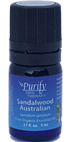 100% Pure Premium Grade, Wildcrafted Sandalwood Essential Oil by Purify Skin Therapy