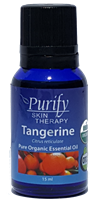 100% Pure Premium Grade, USDA Certified Organic Tangerine Essential Oil by Purify Skin Therapy