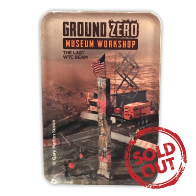 The Last World Trade Center Column Acrylic Magnet