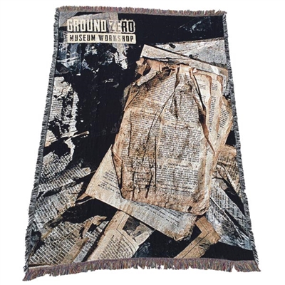 The World Trade Center Bible Page Woven Throw