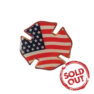 Flag Shield Lapel Pin