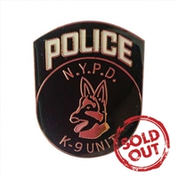 NYPD K-9 Unit Badge Pin