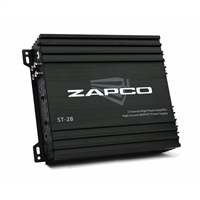 Zapco ST-2B Amplifier ST B Series 2x65 Watts 180 watts Bridged 4 Ohms