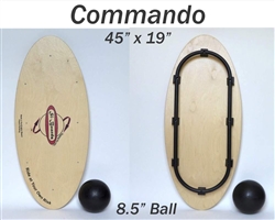 Si Boards Commando board with 8.5 inch medium ball