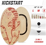 Si Boards Kick Start board with 2.5 inch Micro ball and 3 inch half ball