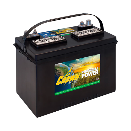 Crown 12CRP115 115Ah 12VDC Deep Cycle Flooded Lead Acid Battery