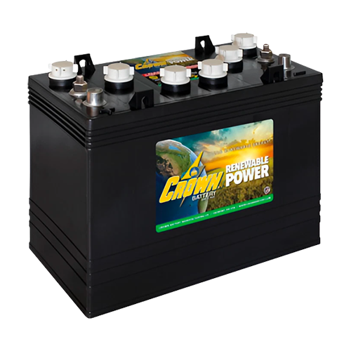 Crown 12CRP155 155Ah 12VDC Deep Cycle Flooded Lead Acid Battery